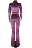 PEARLY VELVET PANTS SET