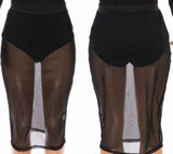 PRIVACY MESH SKIRT