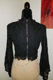 ANNA BLACK LACE BELL TOP