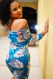 PARADISE FLORAL DRESS